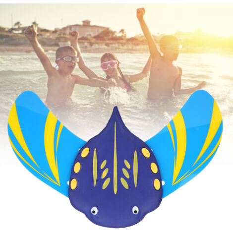 Jouet Planeur sous-Marin pour Enfants, Poisson Nageur à Eau avec Palmes, Jouet de Piscine et de Plage Automoteur pour Apprendre la Plongée et la