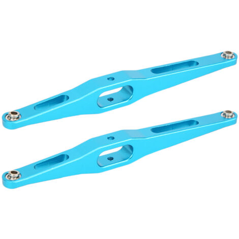 Bras de Suspension Inférieur Arrière Amélioré pour WLtoys WL-K949 Véhicule RC Tout-Terrain 1:10 - Pièce de Rechange K949-008B Bleu (1/5)