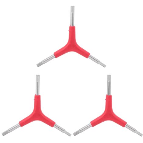 3PCS Clé Triangulaire Hexagonale Externe en Y pour Réparation de Vélo et Bicyclette (1/5)