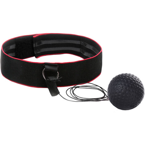Balle de Boxe Punching Ball avec Bandeau - Entraînement Vitesse et Agilité pour Pauses Travail/École (1/5)