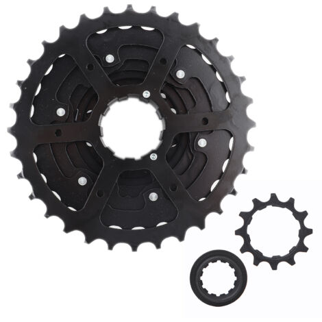 Cassette 8 Vitesses en Acier pour Vélo Tout-Terrain, Compatible avec 24 Vitesses, Accessoire Cyclisme (1/5)