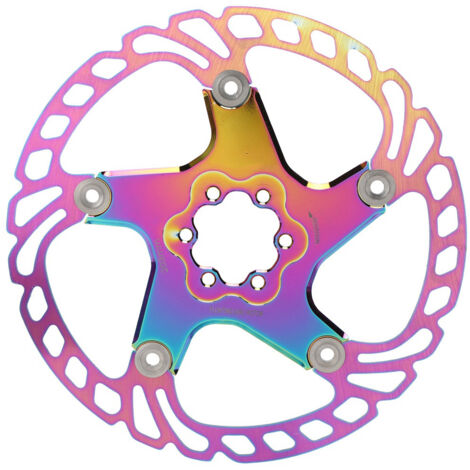 Disque de Frein à 6 Vis 203mm pour VTT - Accessoire Vélo Montagne en Métal Plaqué (1/5)