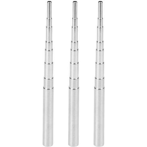 3 Pièces Chalumeau Portable Mini en Acier Inoxydable 304 pour Barbecue et Camping (1/5)