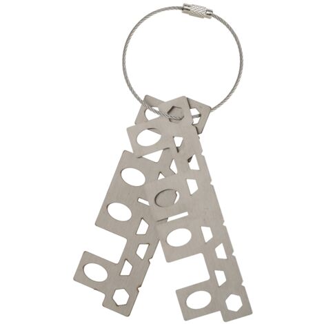 Support de cuisson portable pour pique-nique en acier inoxydable, support réchaud compact extérieur (1/5)