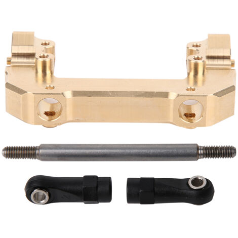 Ensemble de Tige de Liaison et Support de Pare-chocs Avant pour Axial SCX10 III AX103007 Voiture RC 1/10 (1/5)