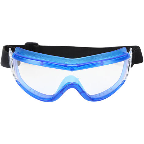 Lunettes de protection anti-buée pour enfants, lunettes de sécurité transparentes pour activités extérieures (bleu) (1/5)