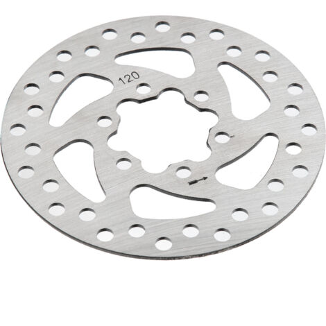 Disque de frein 120 pour trottinette électrique et skateboard, rotor et plaquettes de rechange, diamètre intérieur 34 (1/5)
