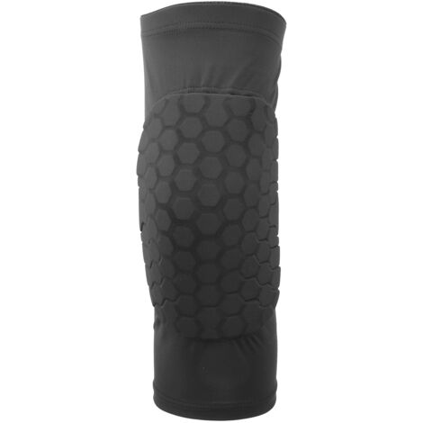 Genouillère de sport respirante anti-collision élastique, protection articulaire genou, noir (M) (1/5)