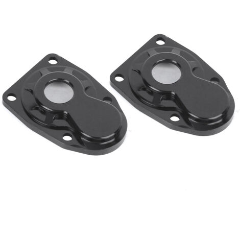 Capot de direction arrière en alliage d'aluminium CNC pour Axial Capra SCX10III 1/10 RC Crawler Noir (1/5)