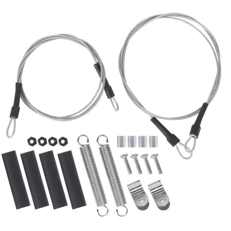 Ensemble de Câbles en Acier pour Voiture RC Traxxas Trx4 Axial Scx10 D90 D110 1/10 Accessoire Crawler (1/5)