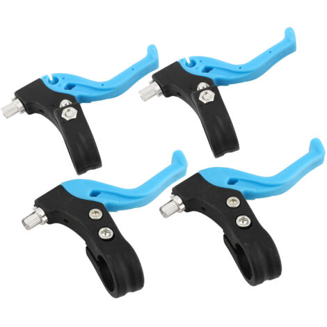 Poignées de Frein Ergonomiques pour Enfants, Réglables pour Guidon de 22.2mm/0.9in, Couleurs Noir et Bleu (1/5)