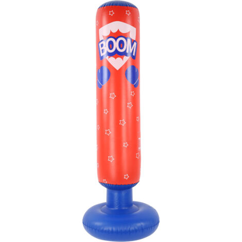 Colonne d'entraînement gonflable PVC pour boxe et arts martiaux - Équipement de frappe et barrière d'air (1/5)