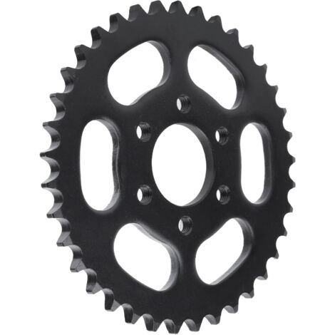428 dents, 6 trous, pignon arrière en acier pour vélo électrique et scooter, pièce de rechange (1/5)