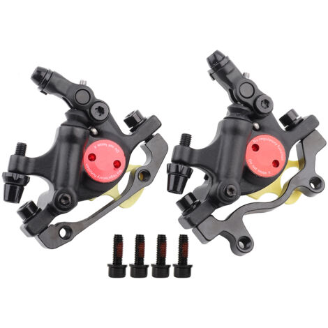 Étrier de frein à disque hydraulique HB100 pour VTT, équipement vélo tout-terrain, freinage puissant, couleur noire (1/5)
