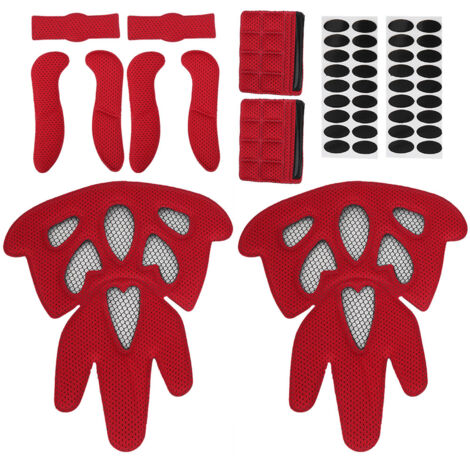 2 Kits de Doublure de Casque Universelle avec Moustiquaire Anti-Insectes pour Vélo et Voiture Électrique (1/5)
