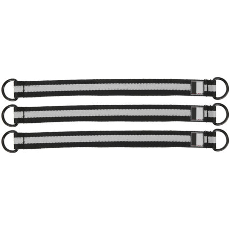 3 pièces Courroies de Suspension 35 cm pour Chaise Suspendue Intérieur Extérieur Accessoires Balançoire (1/5)