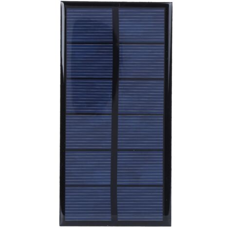 Panneau solaire portable 1W 3V en silicium cristallin pour chargeur d'alimentation DIY extérieur (1/5)