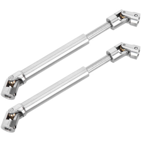 2 pièces Arbre de Transmission en Acier Inoxydable pour RC Crawler 1/10 (112‑165mm)