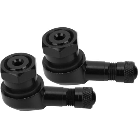 2 Pièces Tiges de Valve à 90 Degrés pour Scooter Électrique et Moto Conversion Valve d'Air (1/5)
