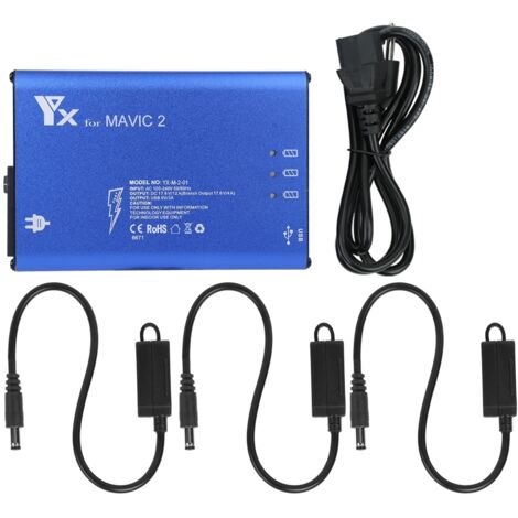 Chargeur de batterie professionnel pour drone DJI MAVIC 2 - Accessoire pratique et compatible.
