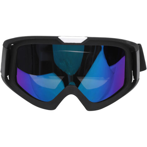 Lunettes de protection anti-vent réglables pour cyclisme, soudure et randonnée - Cadre noir, verres colorés (1/5)