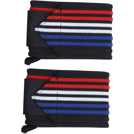 Protection de Poignet Compression Ajustable pour Musculation Fitness - 1 Paire de Bande de Soutien (1/5)
