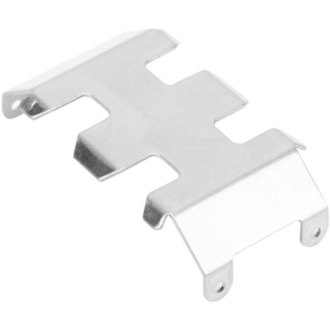 Plaque de protection en acier inoxydable pour châssis Axial SCX24 90081 - Modèle de voiture RC (1/5)
