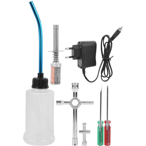Kit de Démarrage pour Voiture Télécommandée, Allumeur pour Modèles HSP 80141, Compatible 1/8 et 1/10, Alimentation 110‑240V EU (1/5)