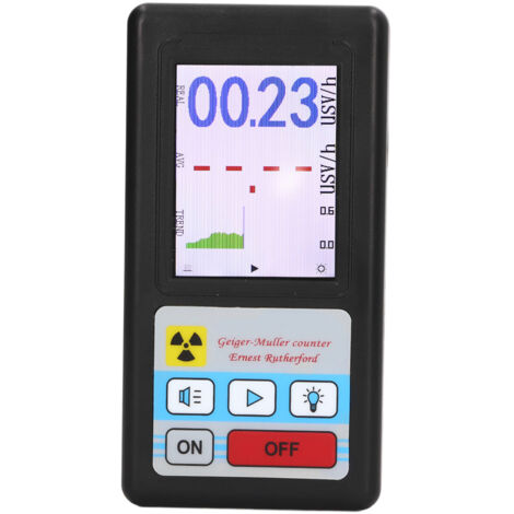 Détecteur de rayonnement nucléaire Geiger Counter - Compteur et dosimètre portable BR 6 (1/5)