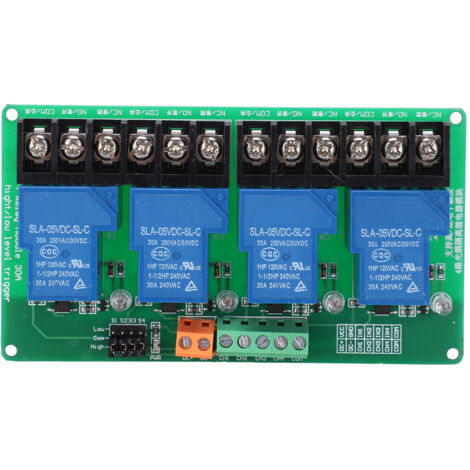 Module de relais 4 canaux, déclenchement haut/bas niveau, contrôle automatique, composant électronique 5V (1/5)