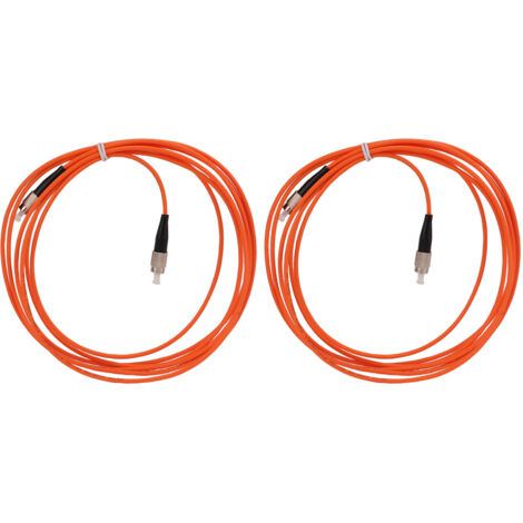 2 pièces Câble à Fibre Optique Faible Perte d'Insertion, Fiable et Durable, pour Équipements de Transmission (1/5)
