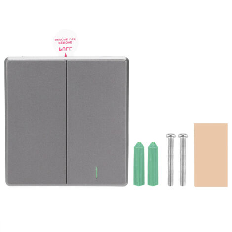 Interrupteur sans Fil Télécommande Doré pour LED 2 Voies TDL9987-2 (1/5)