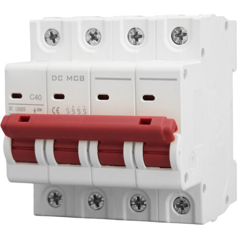 Disjoncteur DC Miniature DZ47s 63Z 1000V pour Systèmes Solaires Photovoltaïques - Découpage Rapide et Extinction d'Arc (1/5)