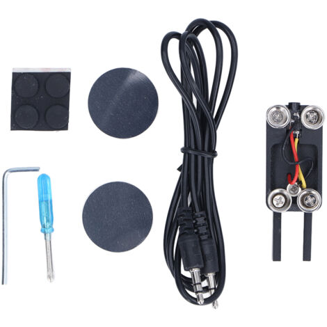 Clé télégraphique Morse portable à double palette automatique avec base magnétique QU‑7025 (1/5)