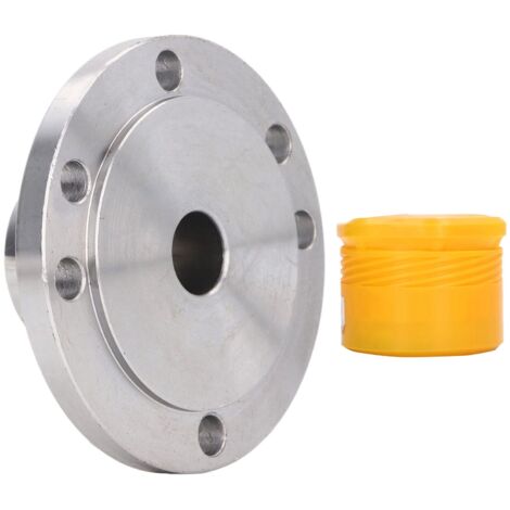 Plaque de mandrin en acier au manganèse 100mm pour tours K11, K12, K72 - Faceplate robuste pour usinage