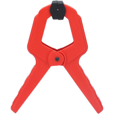 Pinces à ressort avec poignée en caoutchouc doux et dos en plastique technique pour fixation robuste (1/5)