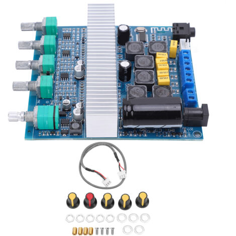 Amplificateur Audio Puissant Carte TPA3116D2 100W pour Subwoofer et Enceintes (1/5)