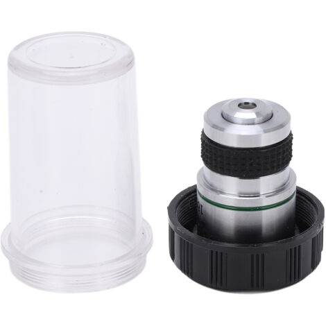 Objectif achromatique 20mm filetage standard pour microscope biologique, grossissement 20x, ouverture numérique 0.40 (1/5)