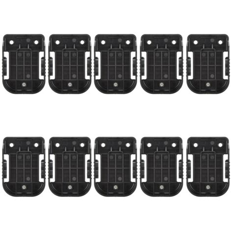 Support de rangement pour batteries 18V Bosch - Lot de 10 supports de fixation pour outils électroportatifs