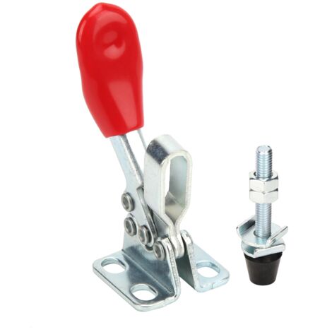 Étau Rapide Horizontal en Acier Allié Galvanisé pour Menuiserie, Outil à Libération Manuelle 27kg GH‑201 (1/5)