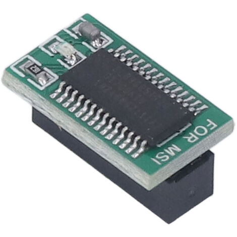 Module de Sécurité TPM 2.0 14 Broches, Carte Cryptage pour Mise à Niveau Windows 11 et Tests de Compatibilité (1/5)