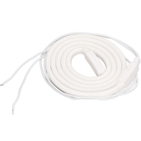 Câble chauffant autorégulant 40W 220V pour tuyaux, 1 mètre, étanche, antigel et économe en énergie (1/5)