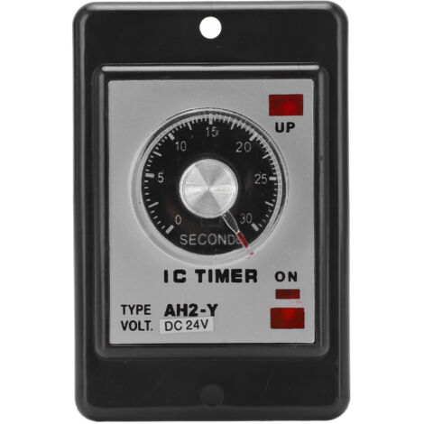 Relais Temporisateur AH2‑Y 30S 8 Broches, Minuterie pour Automatisation CNC, Machine‑Outil 24VDC (1/5)