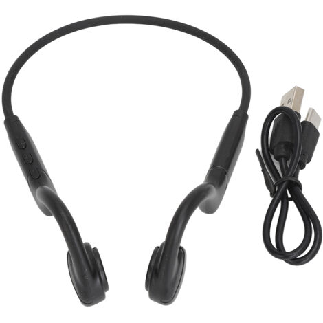Casque à conduction osseuse sans fil Bluetooth pour sport, course, gym, randonnée et cyclisme (1/5)
