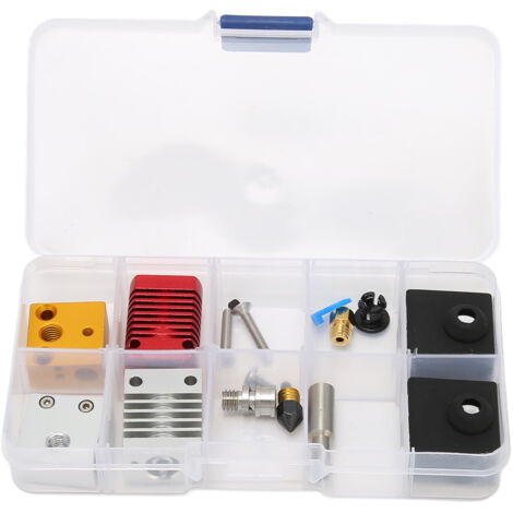 Kit d'extrudeuse Hotend Assemblé Mk8 avec Buse Métallique pour Ender 3, Ender 3 V2, Ender 3 Pro - Compatible Imprimante 3D (1/5)