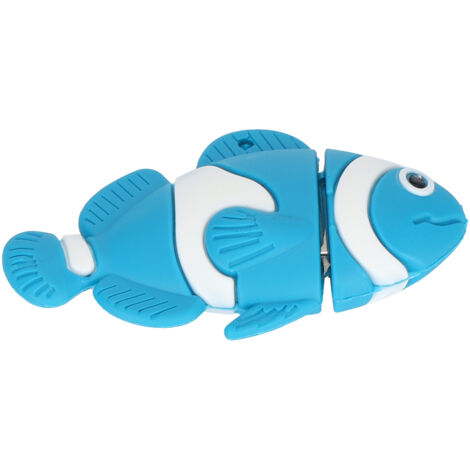 Clé USB 32GB Design Poisson-Clown Animé, Mémoire Flash Haute Vitesse pour Stockage en Gros (1/5)