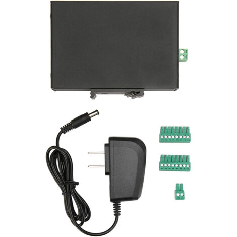 Concentrateur RS485 Isolé 1 à 8 Ports, Hub Industriel Photoelectrique Isolé, Diviseur de Communication Bidirectionnel, Alimentation 100‑240V US (1/5)