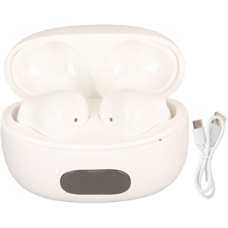 Écouteurs Traducteur Bluetooth Réduction de Bruit 74 Langues 70 Accents Affichage Numérique Blanc (1/5)