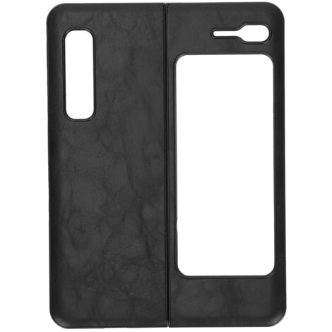 Étui en Cuir pour Samsung Galaxy Z Fold 1 W20 - Coque Antichoc Complète et Protectrice (Noir) (1/5)