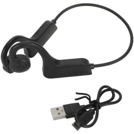 Casque Audio à Conduction Osseuse Bluetooth 5.3, Hi-Fi Stéréo, Réduction de Bruit, Étanche, Multifonction pour Sport (1/5)